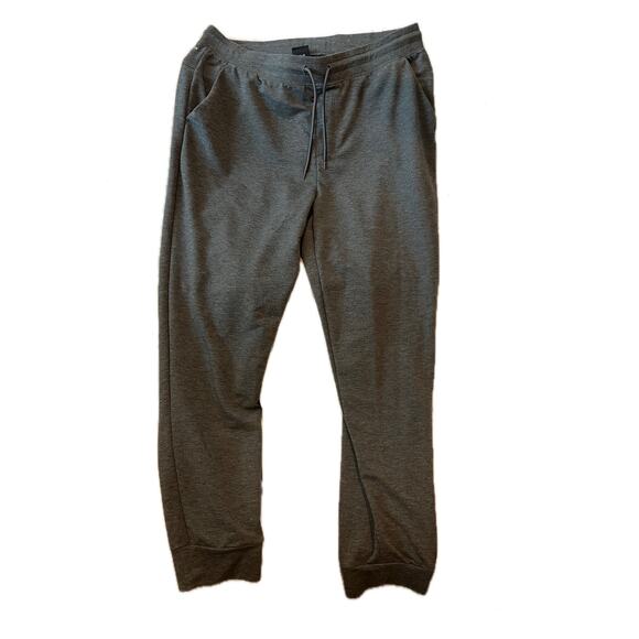 Athletic Works Dri Works Charcoal Gray Sweat Pants L - Picture 1 of 4